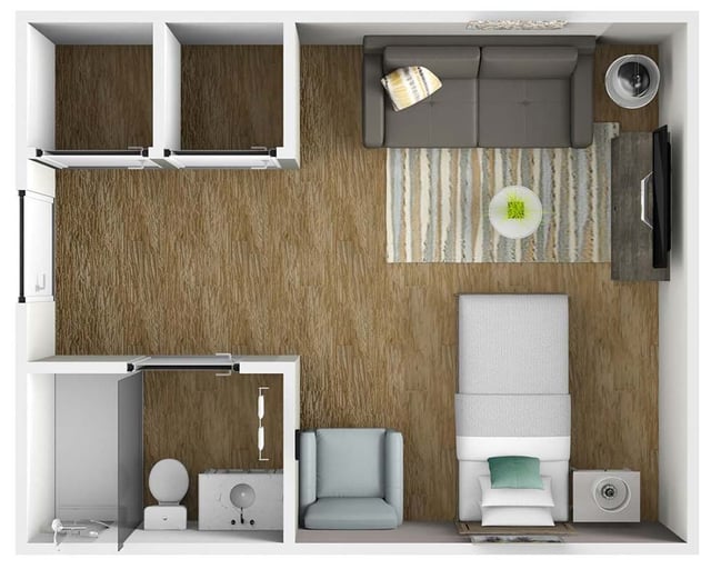 Oakwood-Suite-_-One-Bathroom-252